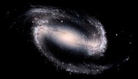 Spiral galaxy HD wallpaper, space aesthetic background psd