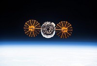 The Cygnus spacecraft. Original from NASA. Digitally enhanced by rawpixel.