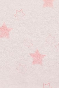 Pink star pattern background design element