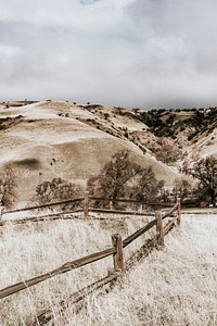 Scene, including a barracks building, from California&#39;s Fort Tejon State Park in Grapevine Canyon on the main route between California&#39;s central valley and Southern California.
