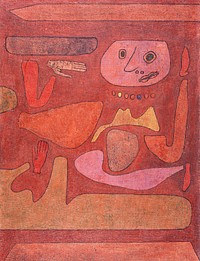 The Man of Confusion (1939) painting in high resolution by Paul Klee. Original from the Saint Louis Art Museum. Digitally enhanced by rawpixel.