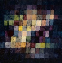 Old sound (1925) painting in high resolution by Paul Klee. Original from the Kunstmuseum Basel Museum. Digitally enhanced by rawpixel.