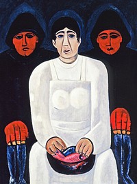 The Lost Felice (ca. 1939) by Marsden Hartley. Original from Smithsonian Institution. Digitally enhanced by rawpixel.