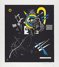 Kleine Welten VII (Small Worlds VII) (1922) print in high resolution by <a href="https://www.rawpixel.com/search/Wassily%20Kandinsky?sort=curated&amp;page=1&amp;topic_group=_my_topics">Wassily Kandinsky</a>. Original from The MET Museum. Digitally enhanced by rawpixel.