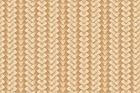 Traditional Japanese bamboo weave pattern vector, remix of artwork by Watanabe Seitei