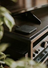 Wireless charger by TV