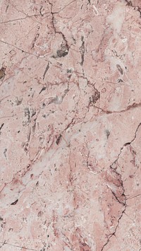 Pink phone wallpaper background, marble texture