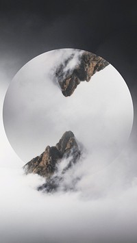 Mountains iPhone wallpaper, nature photo | Premium Photo - rawpixel