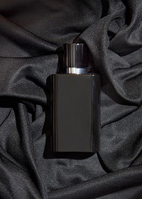 Black skincare bottle design resource