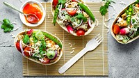 Homemade tex mex taco boats recipe idea