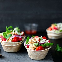 Homemade tex mex taco boats recipe idea