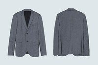 Gray blazer casual men’s wear