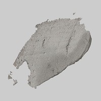 Smeared wet cement texture vector graphic element in gray tone