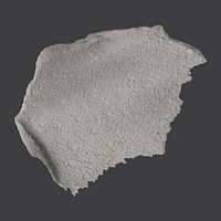 Smeared wet cement texture vector graphic element in gray tone