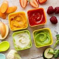 Healthy baby food puree organic combinations recipe