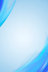 Blue curve patterned background illustration