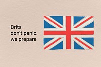 Brits don't panic, we prepare. This image is part our collaboration with the Behavioural Sciences team at Hill+Knowlton Strategies to reveal which Covid-19 messages resonate best with the public. Learn more about this collection here: rawpixel.com/coronavirus