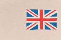 The Union Jack, Great Britain flag social banner