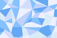 Blue geometric background vector