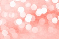 Orange bokeh patterned background