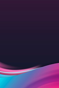 Colorful gradient template on a dark purple background vector