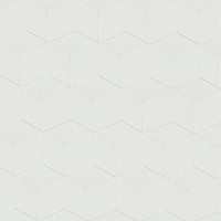 3D white paper craft cubic patterned background