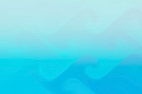 Bright blue wavy background design 