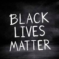 Black lives matter on a black grunge background vector
