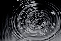 Water drop wavy water background 