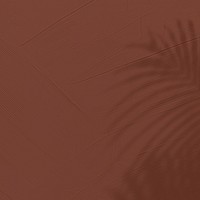 Brown textured background vector with tropical leaf shadow