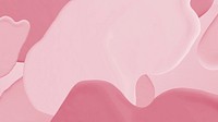 Fluid acrylic pink texture background with design space