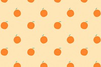 Seamless orange pattern pastel background