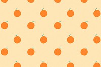 Vector seamless orange pattern pastel background