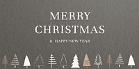 Season&#39;s greeting message r vector Merry Christmas &amp; happy new year