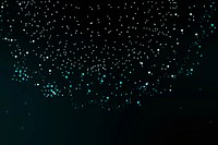 Technology particle dots vector digital dark background