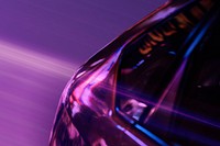 Purple smart car technology autonomous vehicles