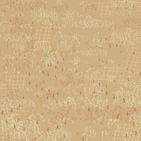 Brown rice field vector background line art instagram post