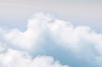 Blue sky background vector with clouds