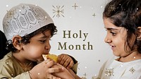 Ramadan holy month blog banner