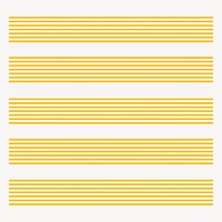 Stripes brush illustration vector seamless pattern set