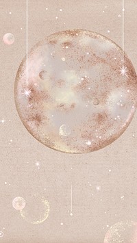 Pink soap bubble phone phone wallpaper, simple design high definition background 