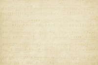 Vintage background with faded musical note