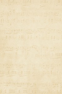 Vintage background with faded musical note