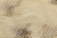 Vintage newspaper background with faded ink 