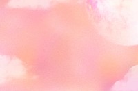 Pastel pink background, dreamy design vector