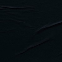 Wrinkled black paper background, simple design