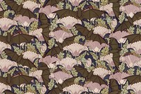 Maurice’s floral background, bats, famous artwork remixed by rawpixel vector