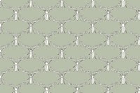 Maurice’s art deco bug background, vintage pattern, famous artwork remixed by rawpixel vector