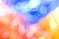 Free colorful bokeh background image, public domain design CC0 photo.