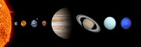 Free solar system image, public domain space CC0 photo.